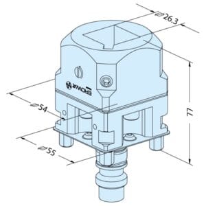 ER-093992 Erowa OEM Square 25 Holder C, 1 piece