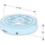 ER-094152 Erowa OEM Sealing Ring ITS 50 C for ITS 100P