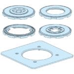 ER-094178 Erowa OEM Cover Set for UPC/ ITS 50 C