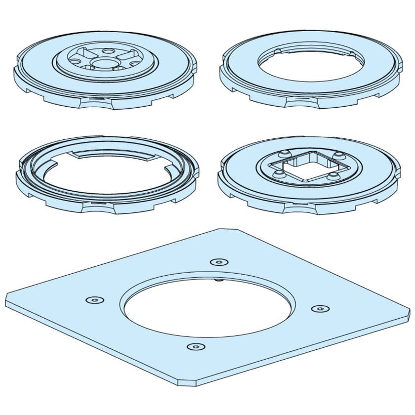 ER-094178 Erowa OEM Cover Set for UPC/ ITS 50 C