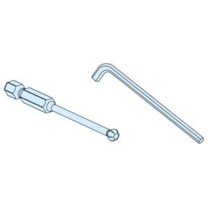 ER-103687 Erowa OEM SW5 Hex Key Set for ITS C