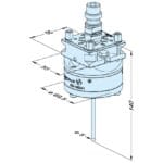 ER-106341 Erowa OEM Probe with Ball ø 5 mm on Extension 20 mm for Gripper C