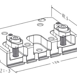 RHS Wire Cut EDM Vice Pallet Set - Image 2
