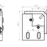 RHS Circular Power Clamp for Round Material
