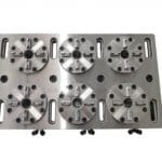 Erowa ER-035519 compatible 6 in 1 Optimized Pneumatic Chuck with CNC Base Plate