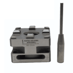 System 3R 3R-600.15-3 Compatible Mini Macro 2" Square Manual Chuck - Image 1