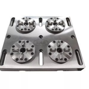 Erowa ER-035519 compatible 4 in 1 Optimized Pneumatic Chuck with CNC Base Plate