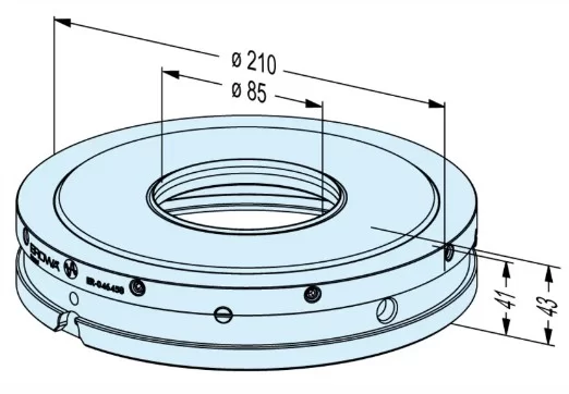 Erowa OEM ER-046458 Seal Ring Holder RN 85 PC 210