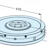 Erowa OEM ER-046460 Seal Ring Holder RN 72 PC 210