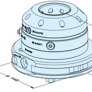 Erowa OEM ER-047816 Pallet 148 with CTS Chuck Dual
