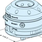Erowa OEM ER-048785 Pallet 115 with CTS Chuck Dual