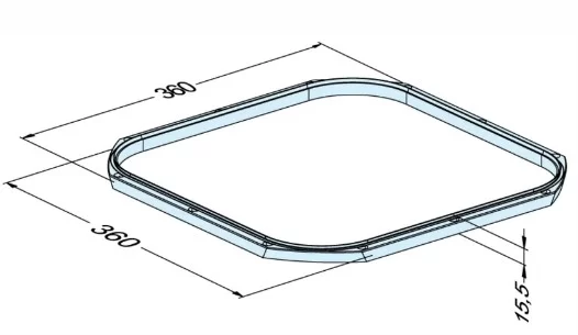 Erowa OEM ER-049041 MTS Seal Frame Set 200