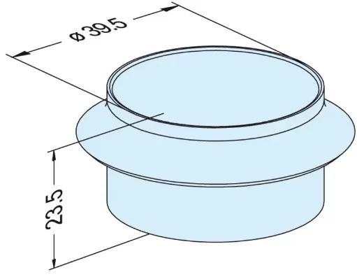 Erowa OEM ER-050157 Sealing Sleeve CTS Collet Chuck 5mm
