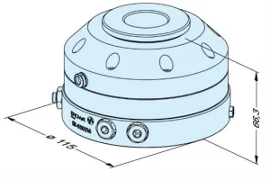 Erowa OEM ER-050316 CTS chuck Dual rotation