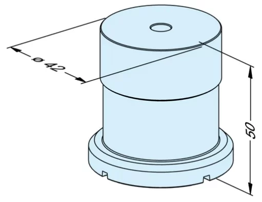 Erowa OEM ER-051571 Collet Chuck CTS dia. 42 AIK Wall Thickness 5mm