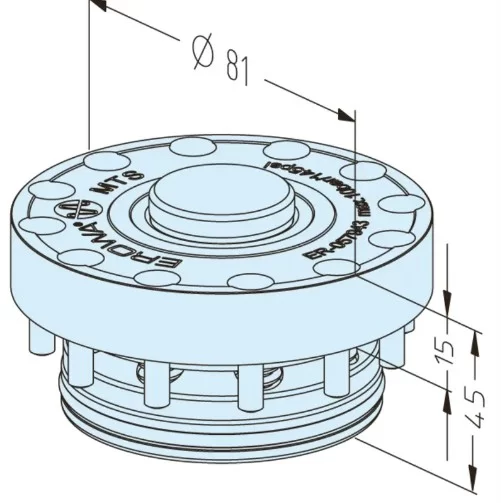 Erowa OEMER-057943 MTS 81 IntegralChuck M-P