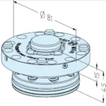 Erowa OEM ER-059016 MTS 81 IntegralChuck M-P/A