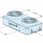 Erowa OEM ER-063134 MTS 81 Base Plate 110 x 210 P Pitch 120 mm