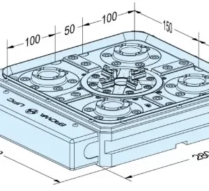Erowa OEM ER-070649 UPC Chuck with ITS Chuck 100P