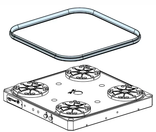 Erowa OEM ER-071604 MTS Flushing Seal / 250