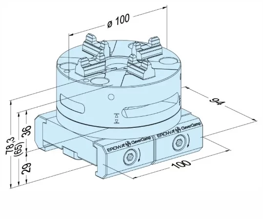 Erowa OEM ER-099246 Quick Chuck 100P CleverClamp
