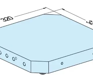 Erowa OEM ER-104310 UPC Pallet 320 x 320 x 40