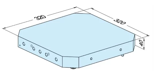 Erowa OEM ER-104310 UPC Pallet 320 x 320 x 40
