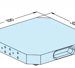 Erowa OEM ER-107472 UPC Pallet Alu 320 x 320 x 40