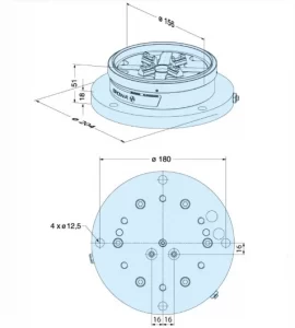 Erowa OEM ER-115287 PowerChuck P 204