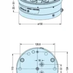 Erowa OEM ER-115290 PowerChuck P 150 with Air Ducts