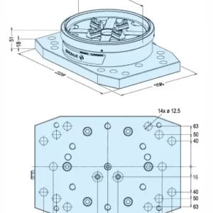 Erowa OEM ER-115305 PowerChuck P 158 x 228