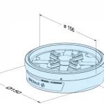Erowa OEM ER-115800 PowerChuck P without Base Plate