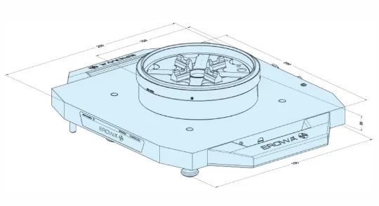 Erowa OEM ER-136055 UPC Adpater Pallet PowerChuck P – Manual