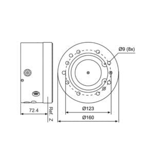 System 3R 3R-680.1-2 compatible Pneumatic chuck MacroMagnum - Image 3