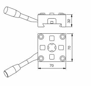 System 3R 3R-602.27-1 compatible Manual chuck Macro