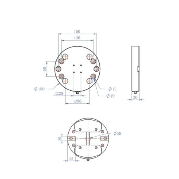 RHS Modular clamping tooling