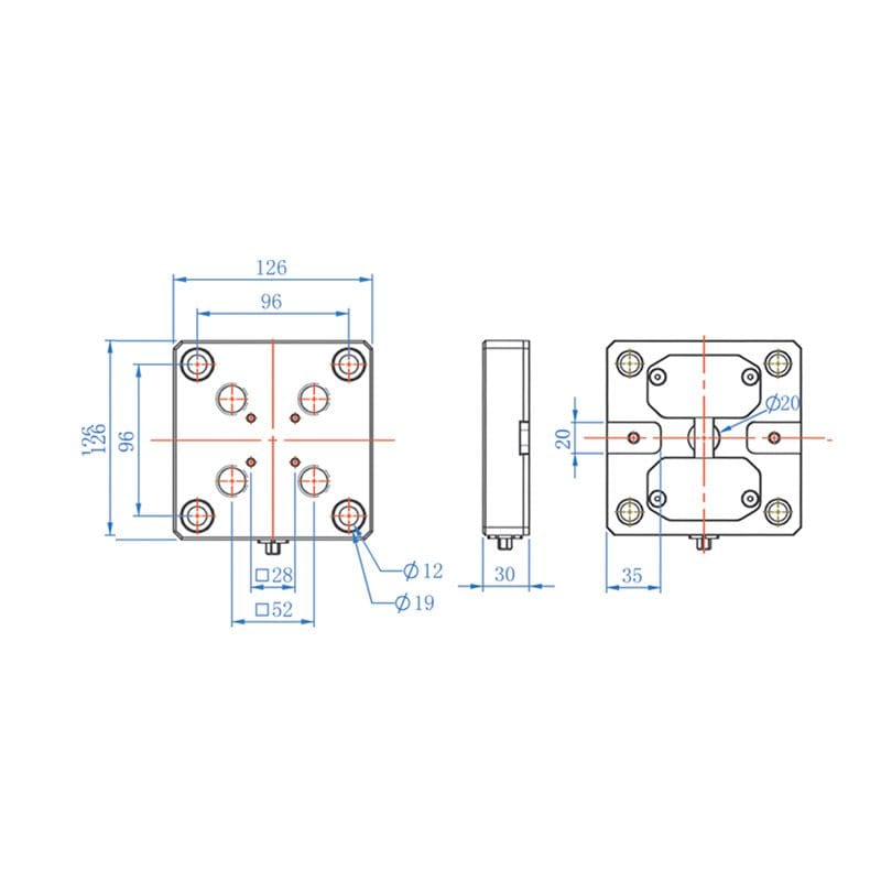 RHS Modular clamping tooling