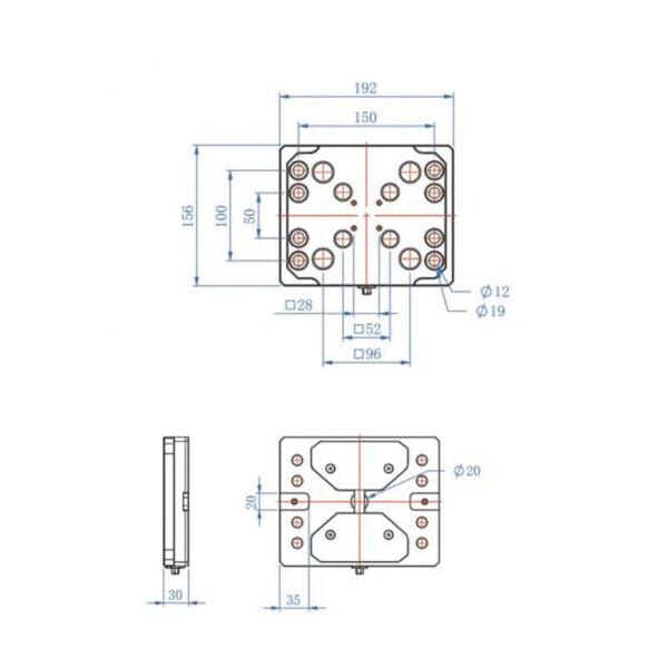 RHS Modular clamping tooling