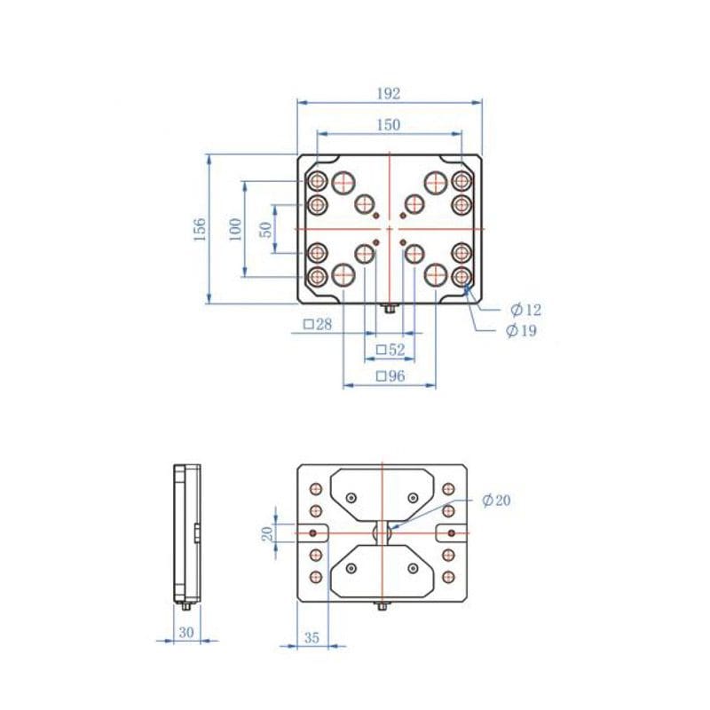 RHS Modular clamping tooling