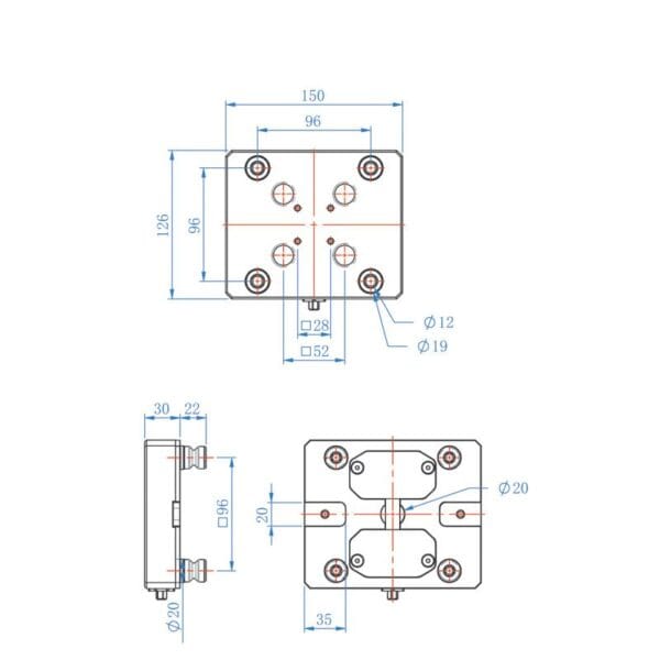 RHS Modular clamping tooling