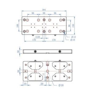 RHS Modular clamping tooling