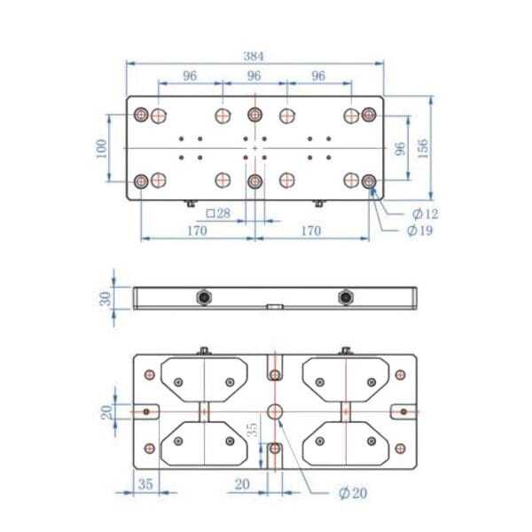 RHS Modular clamping tooling