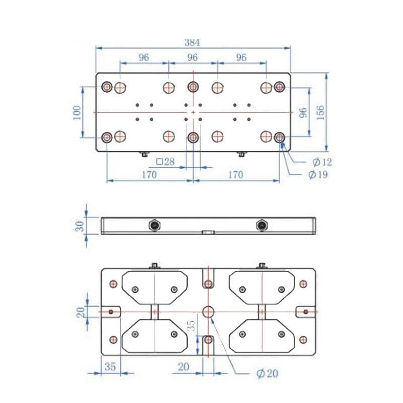RHS Modular clamping tooling