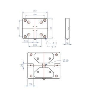 RHS Modular clamping tooling