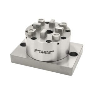 System 3R Compatible 3R-610.46-30 D100 3R Pnuematic Chuck w/ CNC Base