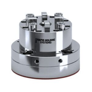 System 3R D100 3R-600.84-30 compatible Pnuematic Chuck w/ EDM Base - Image 1