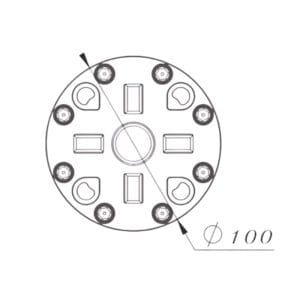 System 3R Compatible 3R-600.14-30 Macro Chuck Pneumatic Mount - Image 5