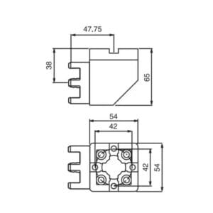 System 3R 3R-652.9 Manual adapter 90° Compatible, Macro-Macro - Image 6