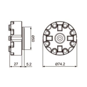 System 3R 3R-SP15055 Manual Compatible With Ground Flange - Image 3