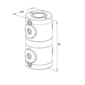 RHS pull down clamping tools